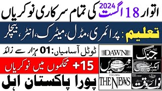 New Jobs in Pakistan 2024  Today Jobs in Pakistan  Latest Jobs in Pakistan  Govt Jobs in Pakistan [upl. by Olvan638]