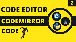 How to make a web CodeEditor like vscode using Codemirror [upl. by Analaf181]