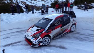 Tests Sébastien Ogier  Rallye Monte Carlo 2020  Big attack HD [upl. by Bridwell179]