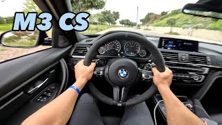 5 MINUTES OF F80 M3 CS EXHAUST SYMPHONY  POPS  BANGS  POV  4K VOL5 [upl. by Herald]