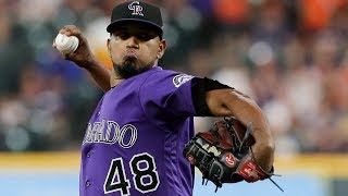 German Marquez Dominated Seven Innings In Houston [upl. by Gustavo]