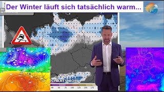 Winter läuft sich tatsächlich warm Ab KarnevalFasching wirds kalt Wettervorhersage 03090224 [upl. by Tila306]