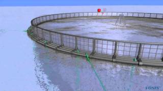 Fish Farming System in 3D [upl. by Killion435]