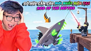 BI HUỲNH HÀNH TRÌNH TÌM CẦN CÂU DƯỚI ĐÁY ĐẠI DƯƠNG VÀ SĂN CÁ THẦN THOẠI SIÊU TO  FISCH ROBLOX [upl. by Rehpotsyrk]