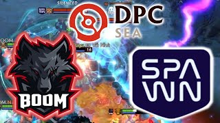 BOOM ESPORTS vs SPAWN TEAM  DPC SEA 2023 DIV 2 SPRING TOUR DOTA 2 [upl. by Oberon]