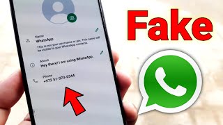 Fake whatsapp kaise banta hai  How to create Fake WhatsApp account 2024 [upl. by Atoel]