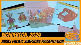 Jakks Pacific WonderCon 2024 The Simpsons Presentation [upl. by Tony]