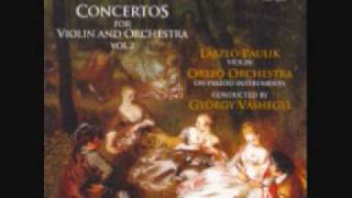 Tartini Violin Concerto in D major Grave Laszlo Paulik [upl. by Arikahc]