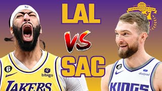 LIVE Lakers vs Kings [upl. by Aitahs]