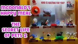 McDonalds The Secret Life of Pets 2 Happy Meal toys on the shelf [upl. by Ase178]