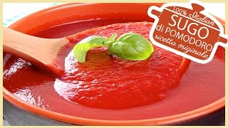 SUGO DI POMODORO ricetta originale italiana  Italian Tomato Sauce Recipe [upl. by Oneill814]