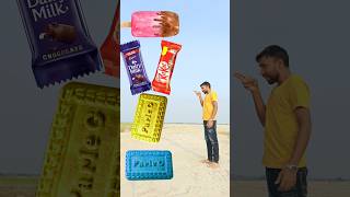 ParleG biscuit to icecream catbury Popcorn Good day magical video short tranding [upl. by Kenleigh]