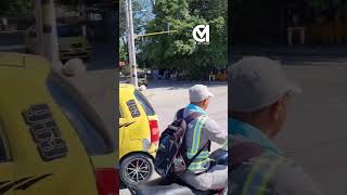 Por el centro comercial Suricentro se ve la presencia de infractores al dia sin carro [upl. by Nuahc783]