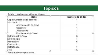 7 Como fazer apresentação TCC artigo científico em slide abnt [upl. by Arakahs]