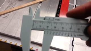 Craftsman Tablesaw Sled Runners For Tabbed miter slots [upl. by Baynebridge487]