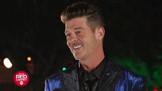 Robin Thicke Chris Janson Tori Kelly and Adam Blackstone share their holiday traditions [upl. by Muncey363]