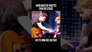 John Mayer Invites Fan On Stage to Play quotBeliefquot [upl. by Baudelaire]