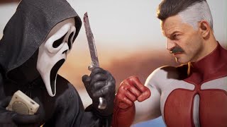 MK1 Ghostface Vs OmniMan but Lore Accurate [upl. by Maclay7]