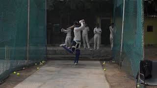 Under 19 India🇮🇳player Yash Dhull batting practice in Airliner cricket academy [upl. by O'Conner373]