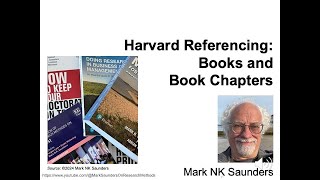 Harvard referencing books and book chapters [upl. by Nessim]