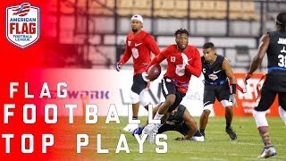 Flag Football Top Plays Michael Vick Ochocinco Nate Robinson and More  NFL [upl. by Saltzman]