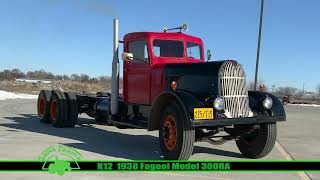 1938 Fageol Model 300RA  Lot K12  2022 Gone Farmin Spring Classic [upl. by Odille]