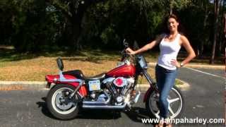 Used 1996 HarleyDavidson FXDWG Dyna Wide Glide for sale [upl. by Pippa829]