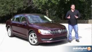 2012 Volkswagen Passat TDI Test Drive amp Car Video Review [upl. by Marnie995]