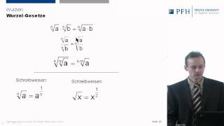 20 Mathematik Wurzelrechnung [upl. by Nadaba]