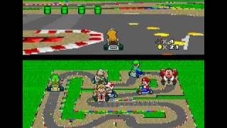 SNES Longplay 110 Super Mario Kart [upl. by Pinter485]