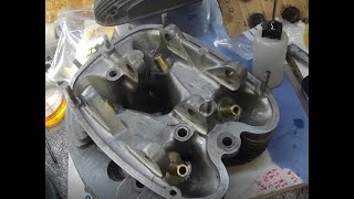 BSA A50 Part 14 Cylinder Head Guides Valves amp Seats [upl. by Ebbie]