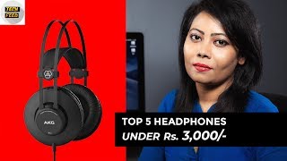 Top 5 OverTheEar Headphones under 3000 in Hindi 2019 [upl. by Dyrrej]