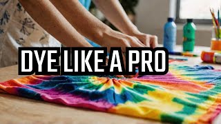 3 Easy Tie Dye Techniques [upl. by Slosberg715]