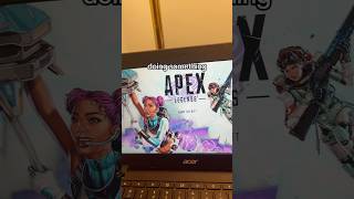 Apex Legends on a 7 year old Chromebook tech pc gaming apexlegends [upl. by Mccullough]