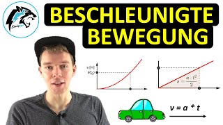 st vt amp atDiagramm  Formeln erklärt  Beschleunigte Bewegung [upl. by Ateloj]