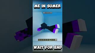 Sumer vs Winter Minecraft 📈minecraft pocox6pro5g battleroyalegame gaming games [upl. by Keary]