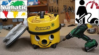 Numatic James JVP180 Vacuum Repair [upl. by Ahselat]