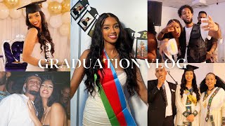 GRADUATION PARTY VLOG  class of 2023 lets get lit 🥳 [upl. by Oivalf89]