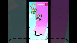 Scribble rider all level gameplay android ios  short video [upl. by Swart]