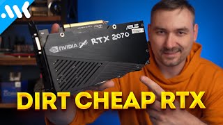 Making an RTX 2070 from a Mining CMP 40HX for 100 [upl. by Hax]