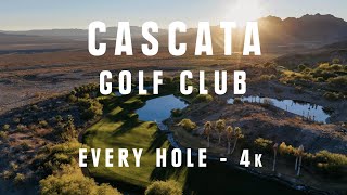 CASCATA Golf Club  Every Hole 4k [upl. by Kinata914]