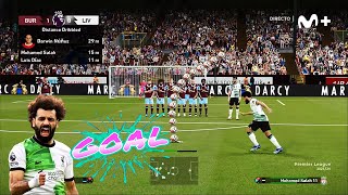 Burnley vs Liverpool  All Goal Highlights  Premier League  PES Gameplay PC [upl. by Yknarf]