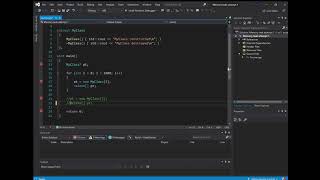 Visual Studio Debugger Pointers Memory [upl. by Ahsrop]