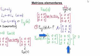 Matrizes elementares  Parte 1 [upl. by Ume]