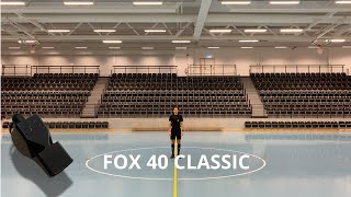 Fox 40 Classic Sound Review  Indoors [upl. by Aihsotan]