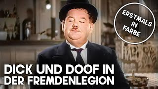 Dick und Doof in der Fremdenlegion  KOLORIERT  Filmklassiker  Deutsch  Komödie [upl. by Comethuauc]