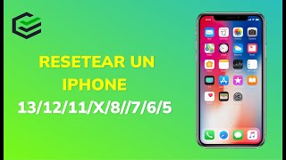 Cómo Resetear un iPhone Bloqueado 14131211XXR8765 [upl. by Negyam]