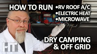 How To Solar Power EVERYTHING In Your RV  Trailer When Camping Off Grid [upl. by Pillow]