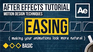 After Effects Tutorial  Easing Motion Design Techniques [upl. by Theresa404]