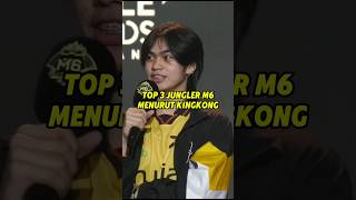 RRQ Sutsujin di akuin best jungler oleh k1ngkong🔥rrqsutsujin rrqkingdom onick1ngkong onicph [upl. by Narmis]